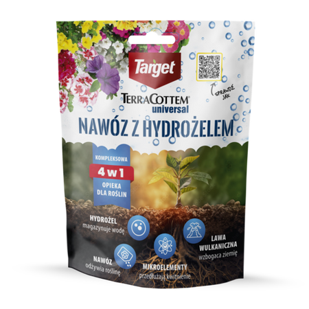 Terracottem 100 g nawóz z hydrożelem poprawiający właściwości gleby