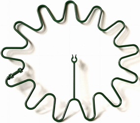 Podpora obejma do roślin | ciemnozielona – 10 szt.