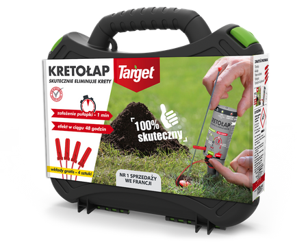 Kretołap Target – Najskuteczniejsza Pułapka Na Krety