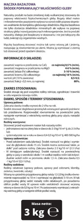 Mączka bazaltowa 3 kg Target