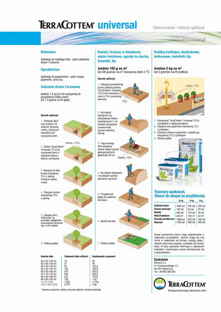 Terracottem 5 kg nawóz z hydrożelem poprawiający właściwości gleby