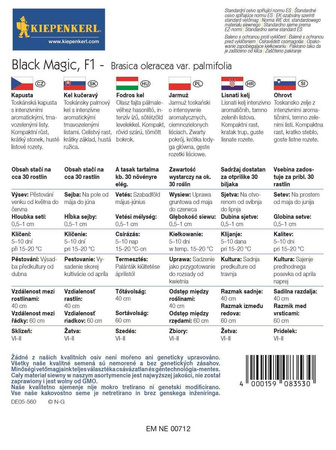 Jarmuż Black Magic
