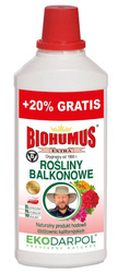 Biohumus Extra Rośliny Balkonowe 1 l + 20% Gratis