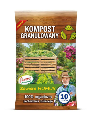 Kompost Granulowany 10 l Florovit