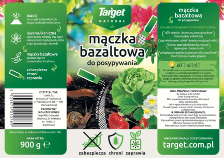Mączka Bazaltowa Solniczka 900g Target