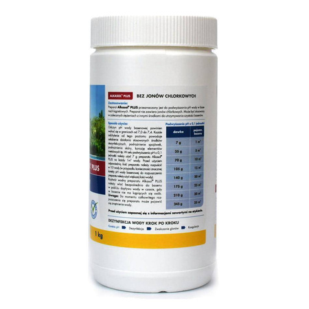 Alkasol Plus 1 kg środek podwyższający pH wody