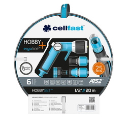 Zestaw Hobby – wąż 1/2" 20 mb + końcówki Ergo – Cellfast