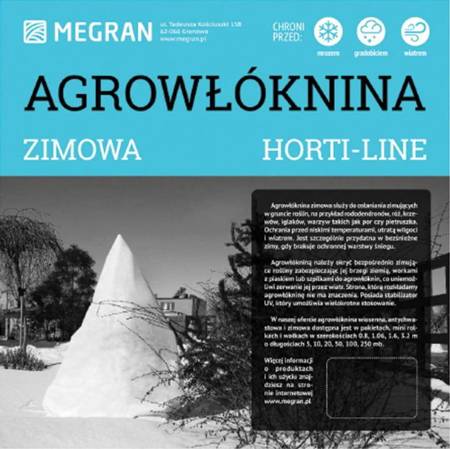 Agrowłóknina HORTI-LINE zimowa 1,60 m x 10 mb